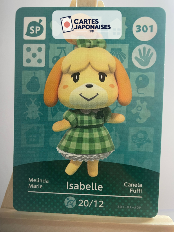 Carte Amiibo Animal Crossing 301 Marie Série 4 Version Française