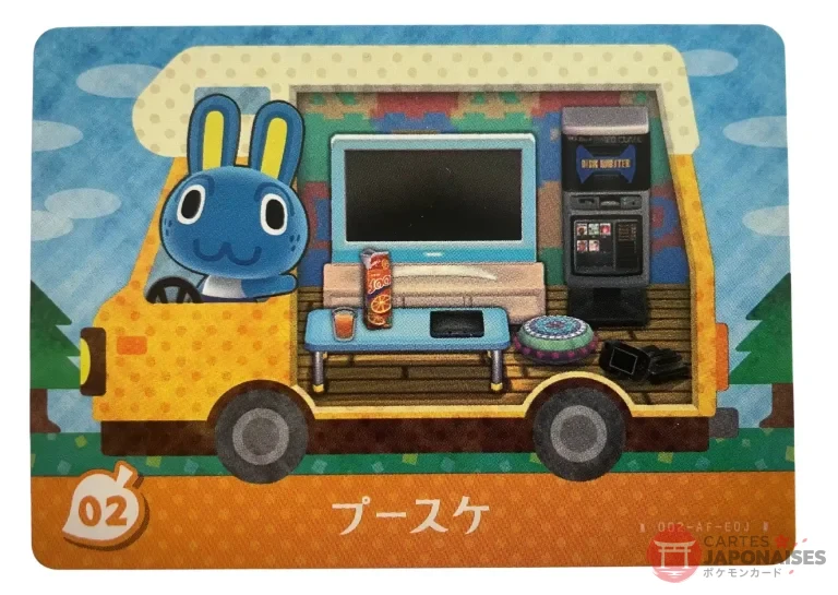 Animal Crossing Amiibo Card 02 Hopkins (Grignote) Welcome amiibo Japanese