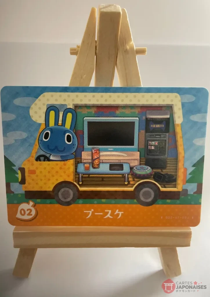 Carte Amiibo Animal Crossing 02 Grignote Série Welcome Amiibo Japon – Compatible Switch Europe