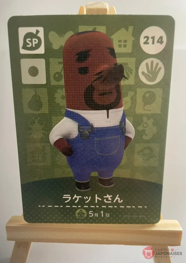 Animal Crossing Amiibo Card 214 Don Resetti Series 3 Japanese – Switch Europe compatible