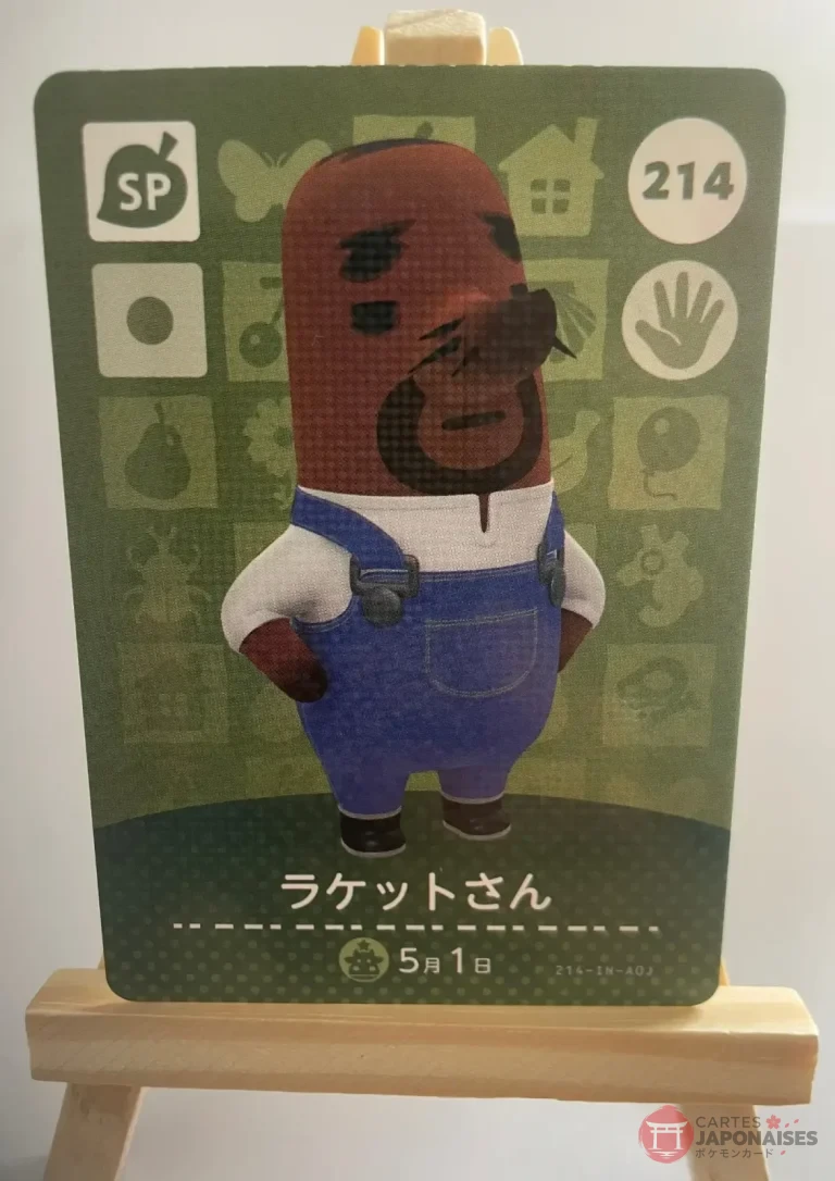 Animal Crossing Amiibo Card 214 Don Resetti Series 3 Japanese – Switch Europe compatible