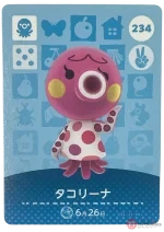 Animal Crossing Amiibo Card 234 Marina Series 3 Japanese