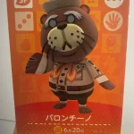 Animal Crossing Amiibo Card 304 Phineas (Hélium) Series 4 Japanese – Switch Europe compatible