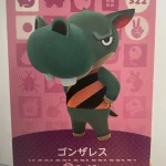 Animal Crossing Amiibo Card 322 Rocco (Bebel) Series 4 Japanese – Switch Europe compatible