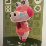 Animal Crossing Amiibo Card 391 Gayle (Odile) Series 4 French Version Official