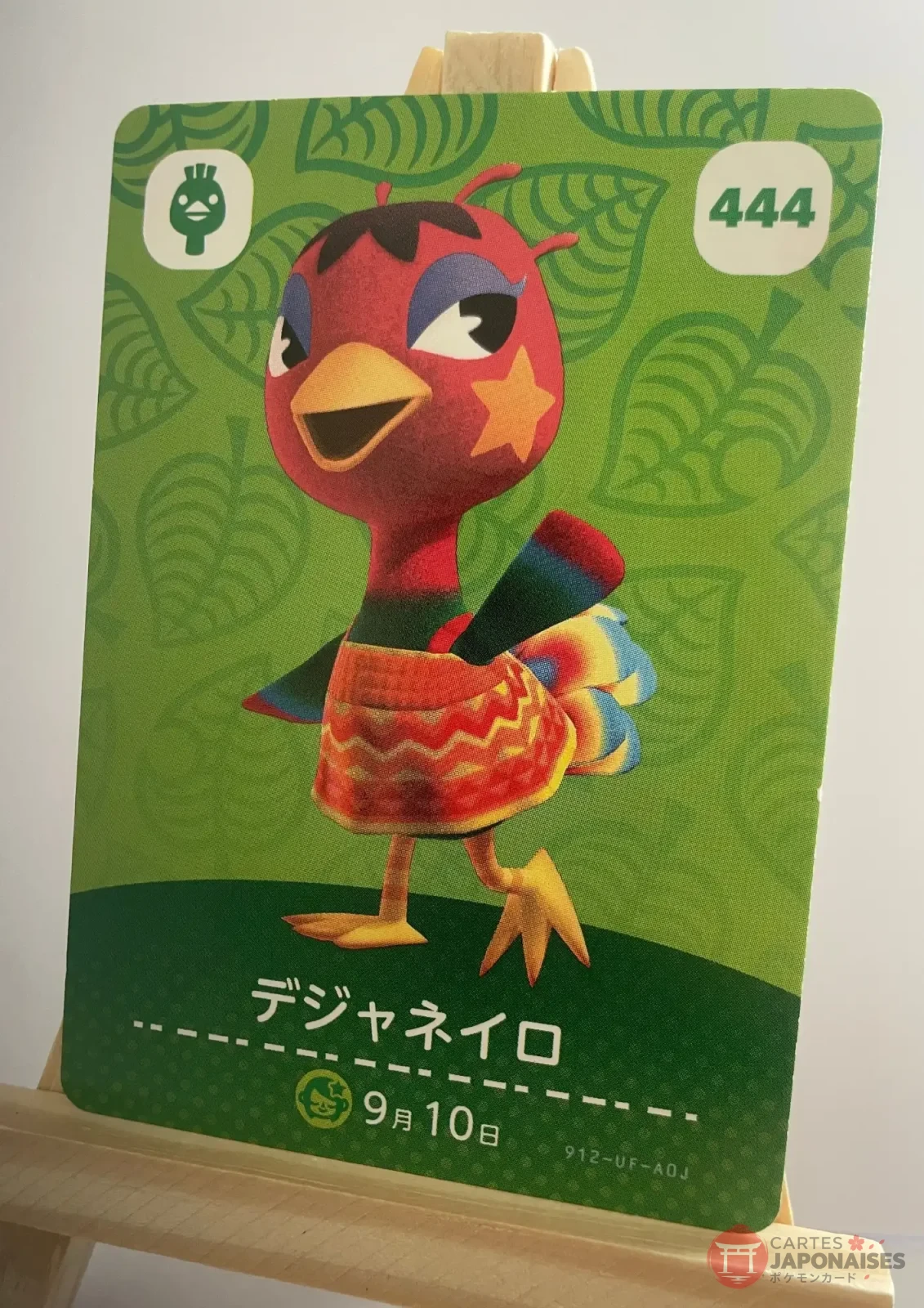 Carte Amiibo Animal Crossing 444 Estrella Série 5 Japon – Compatible Switch Europe Animal Crossing Amiibo Card 444 Rio (Estrella) Series 5 Japanese – Switch Europe compatible