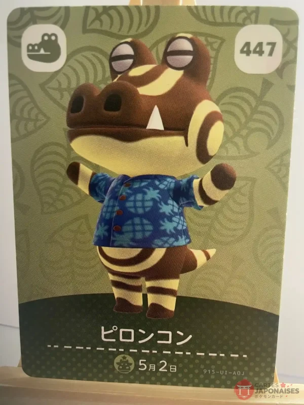 Animal Crossing Amiibo Card 447 Roswell Series 5 Japanese – Switch Europe compatible