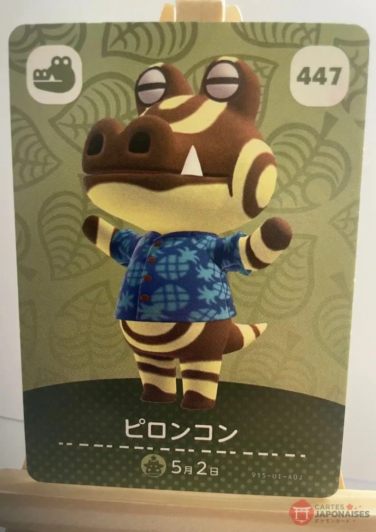 Animal Crossing Amiibo Card 447 Roswell Series 5 Japanese – Switch Europe compatible