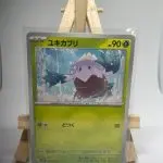 Japanese Pokémon card Snover 005/071, sv2P Snow Hazard set (Paldea Evolved), illustrated by Taira Akitsu