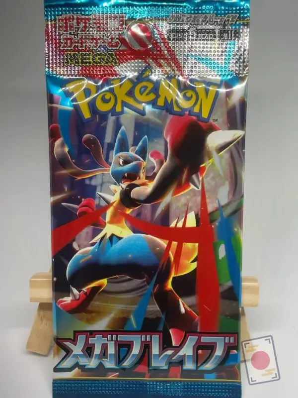 Booster japonais MEGA Brave (m1L) neuf et scellé, avec Méga-Lucario