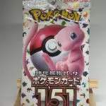 Booster japonais Pokémon Card 151 (sv2a) neuf et scellé, avec Mew