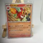 Japanese Pokémon card Darmanitan 018/108, set sv3 Ruler of the Black Flame Obsidian Flames, illustrated by Yuya Oka