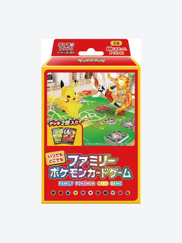 Deck japonais Family Pokémon Card Game (sH), Pokémon, ère Épée et Bouclier